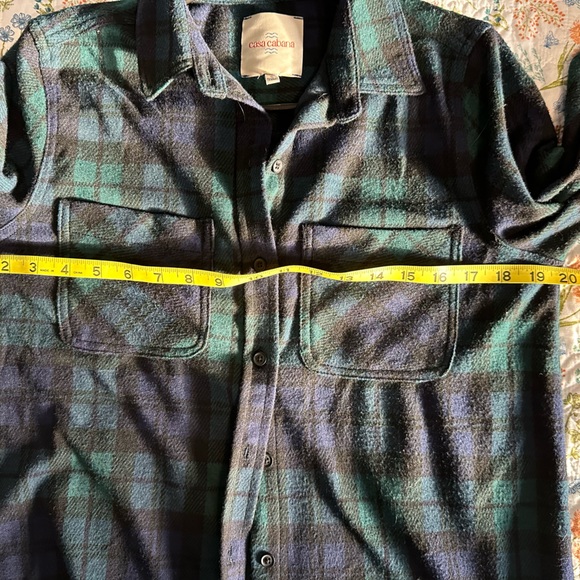 Women’s Casa Blanca Flannel Shirt / Shacket, Size Small - Picture 8 of 11